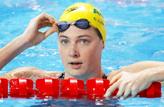 Australia's Cate Campbell 