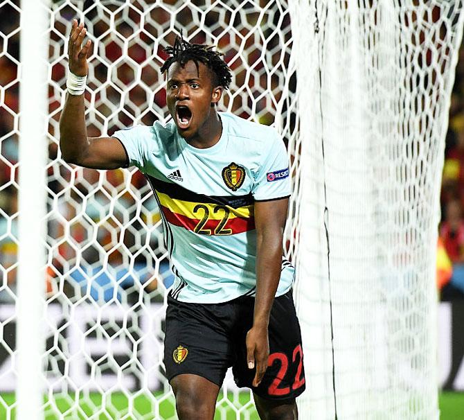 Michy Batshuayi of Belgium