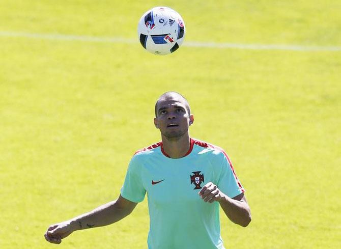 Portugal's central defender Pepe