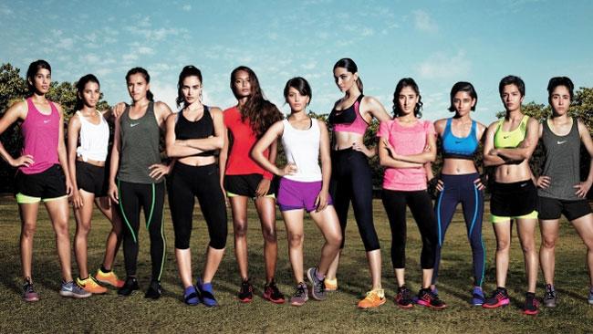 (From l-r) Joshna Chinappa, Shweta Hakke, Rani Rampal, Gabriella Demetriades, Ishita Malaviya, Jaie Bhadane, Deepika Padukone, Naina Mansukhani, Swetha Subbiah, Jyoti Ann Burrett and Tanvie Hans