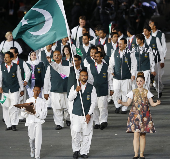 Pakistan athletes