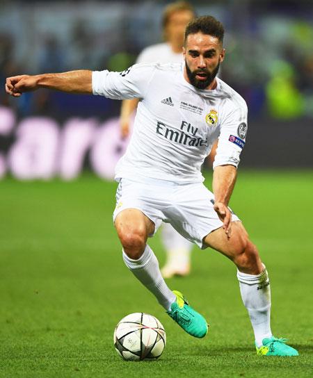 Spain and Real Madrid's Daniel Carvajal