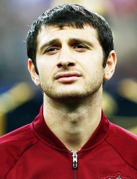 Alan Dzagoev of Russia 