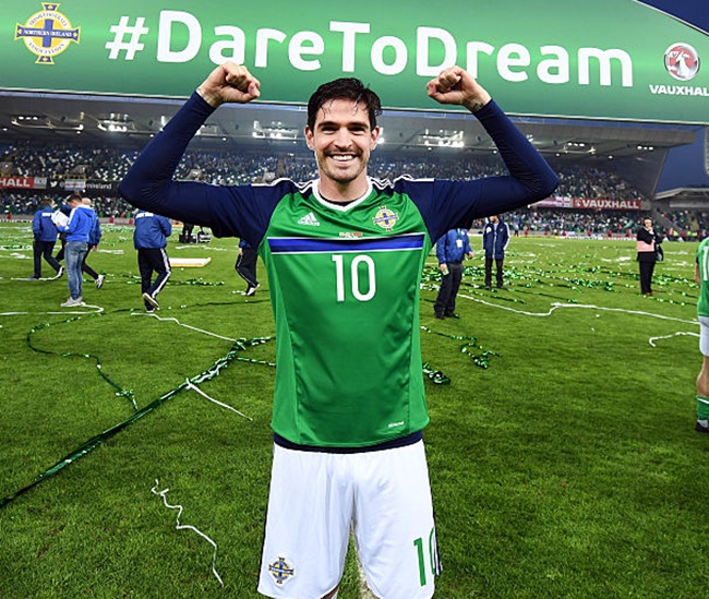 Northern Ireland's Kyle Lafferty