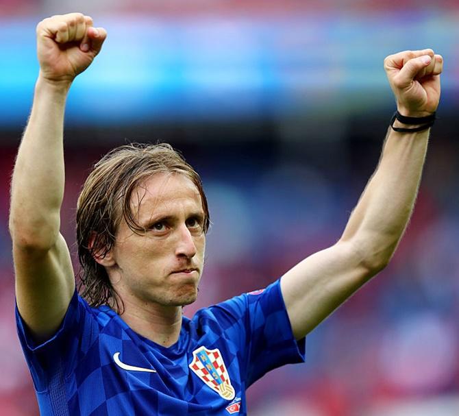 Croatia's Luka Modric