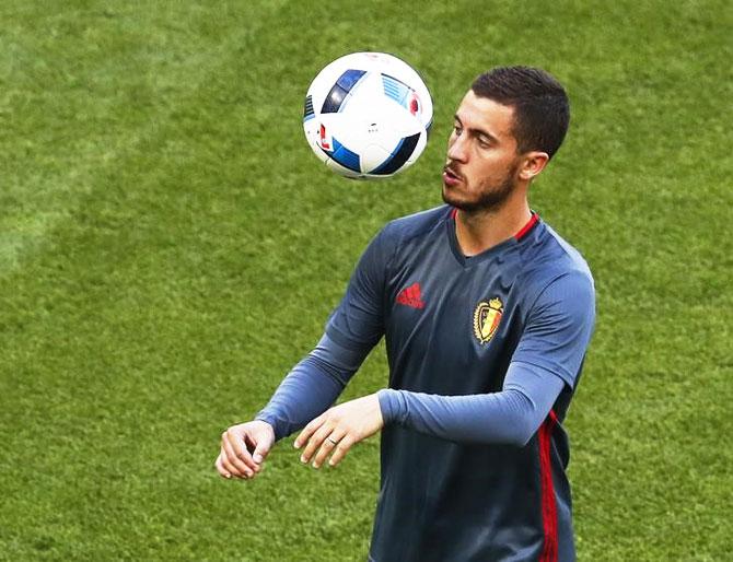 Eden Hazard of Belgium