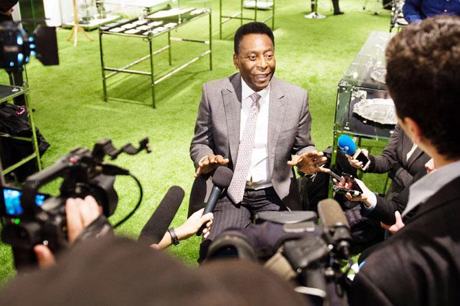 Brazil's football legend Pele