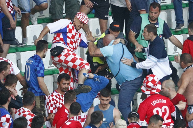 Croatia fans 