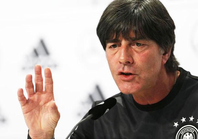 Germany's coach Joachim Loew 