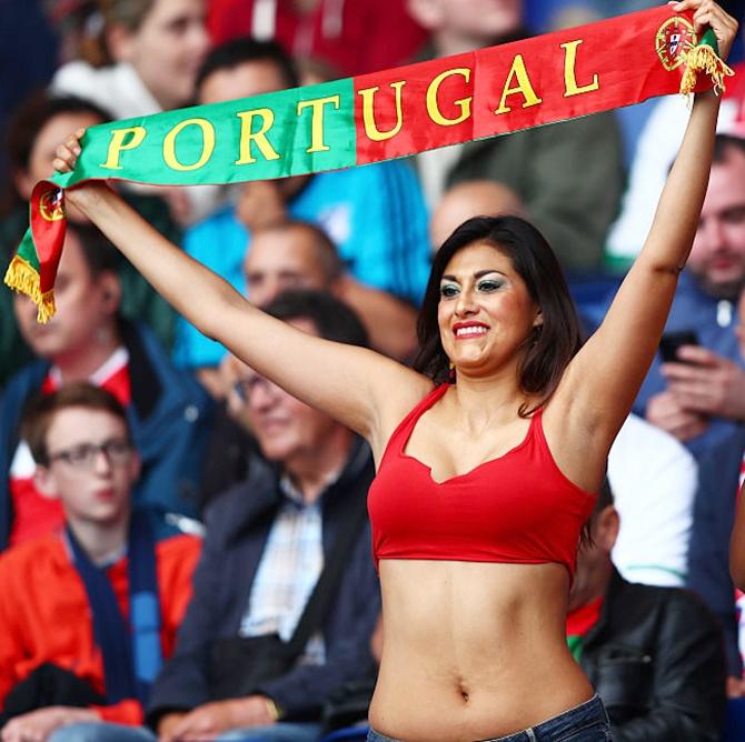 Portugal fans