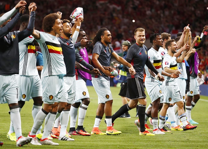 Why Belgium players don't want to talk about Euro final...  Rediff Sports