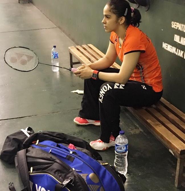 Saina Nehwal, who won a bronze medal in badminton at the 2012 London Olympics says: 'We all have to be safe first and then we can think about preparations'