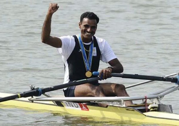 Indian rower Dattu Bhokanal who was banned by the RFI