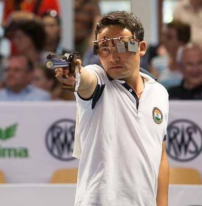 Indian shooter Jitu Rai