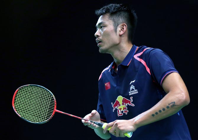 Lin Dan China Action On Day Stock Photo 1358803199  Shutterstock