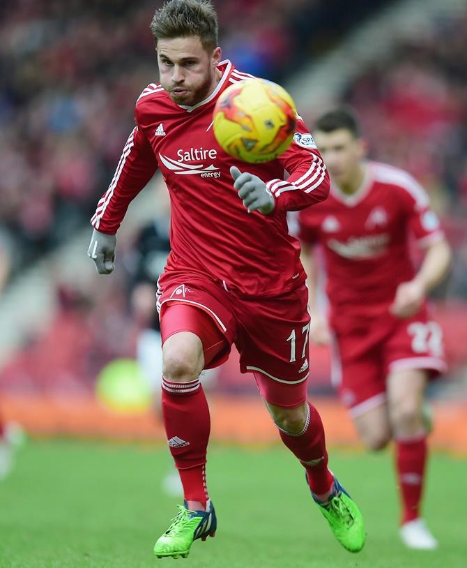 David Goodwillie of Aberdeen