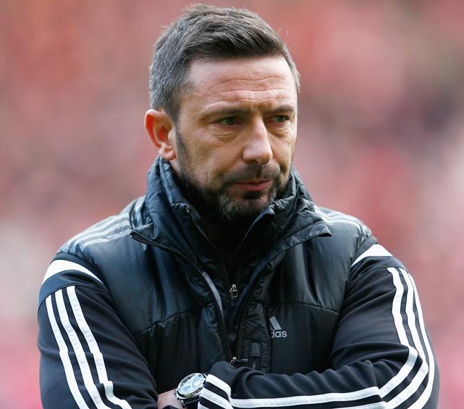 Derek McInnes, manager of Aberdeen