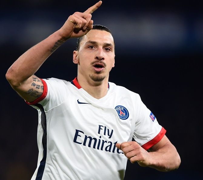 Ibrahimovic silences his critics with a goal and funny quotes - Rediff  Sports