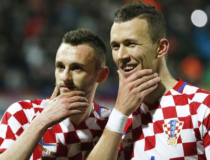 Croatia's Marcelo Brozovic,