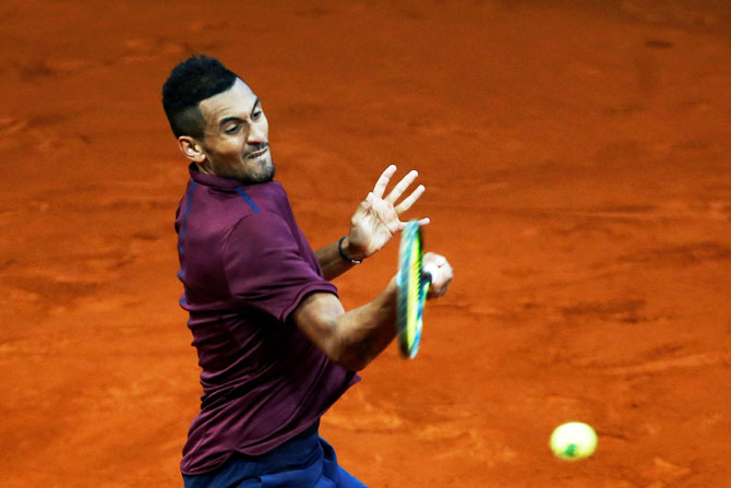 Nick Kyrgios of Australia