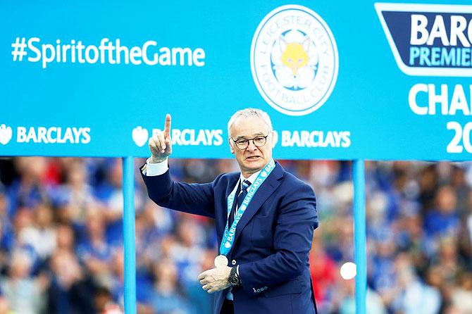 Leicester City manager Claudio Ranieri