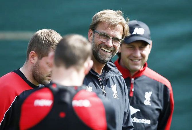 Liverpool manager Juergen Klopp says he is looking forward to the tactical challenge against Manchester City on Sunday