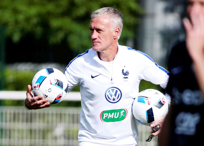 France coach Didier Deschamps