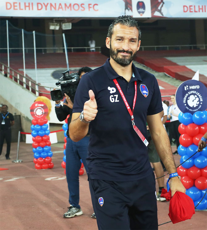 Delhi Dynamos manager Gianluca Zambrotta