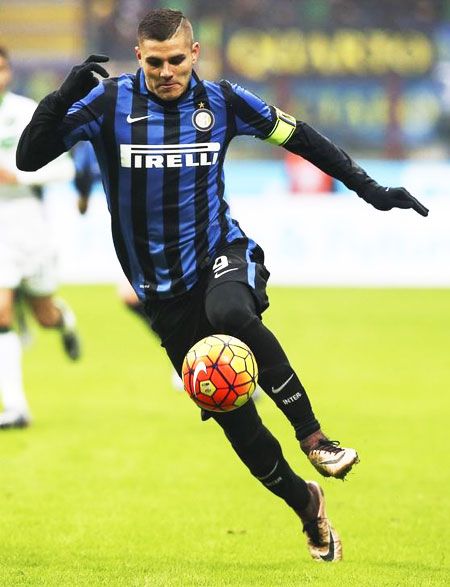 Inter Milan's Mauro Icardi