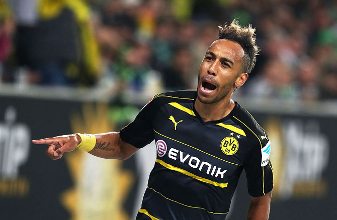 Pierre-Emerick Aubameyang of Dortmund