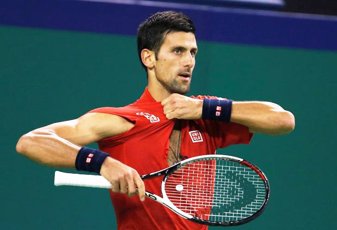 World No. 1 Novak Djokovic