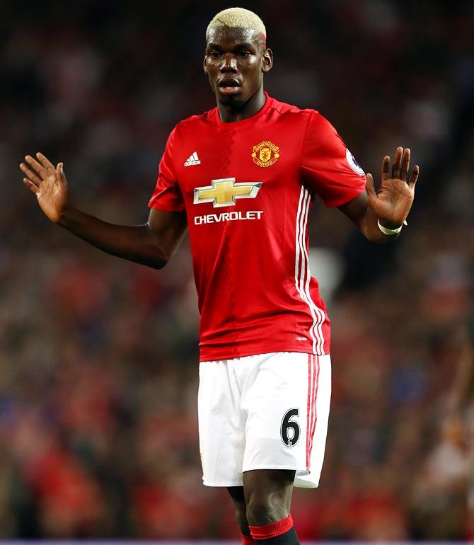 Manchester United's Paul Pogba 