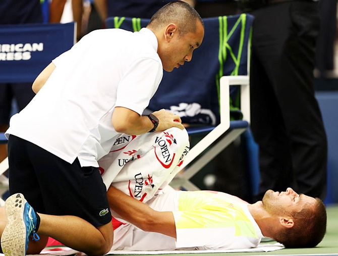 Mikhail Youzhny of Russia