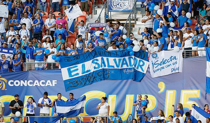El Salvador fans during a Copa America match. (Image used for representational purposes)