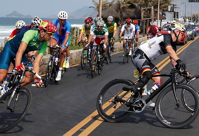 Iranian cyclist Sarafraz Bahman Golbarnezhad