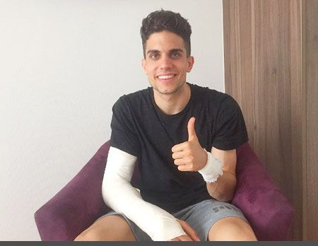 Dortmund's Marc Bartra says he is recovering well after undergoing surgeries following the bus blast on Tuesday