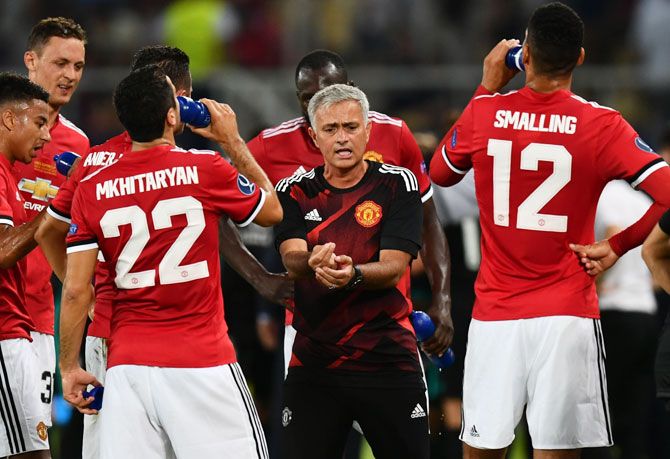 Manchester United's manager Jose Mourinho will hope that the new troika of Romelu Lukaku, Nemanja Matic and Victor Lindelof will give the club a fresh approach in the new season