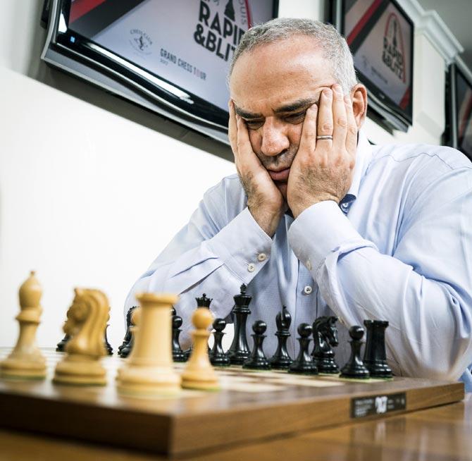 Kasparov to visit Chennai for two days during World C'ship tie