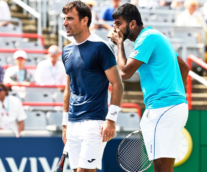 India's Rohan Bopanna and Croatia's Ivan Dodig discuss their strategy