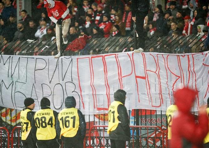 Spartak Moscow fans