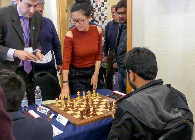 ChessBase India on X: Hou Yifan is currently the strongest female chess  player. At the end of Global Chess League, we caught up with her and spoke  about her feelings for the