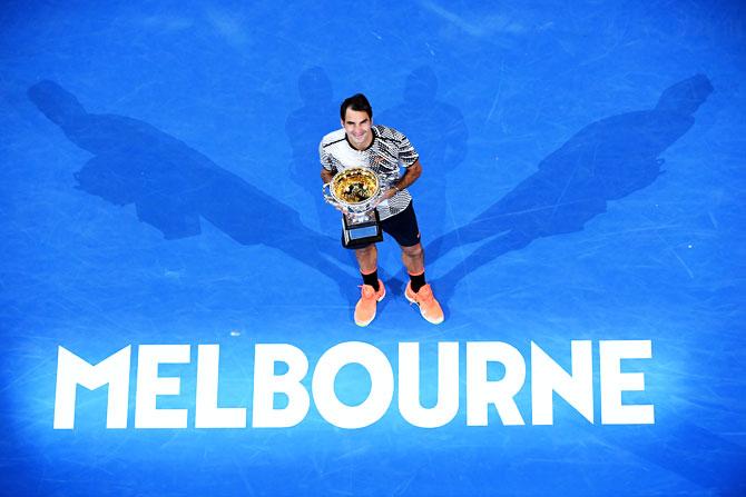 Federer sealed the title with a forehand winner on the second championship point but had to endure a nervous wait as Nadal challenged the line call