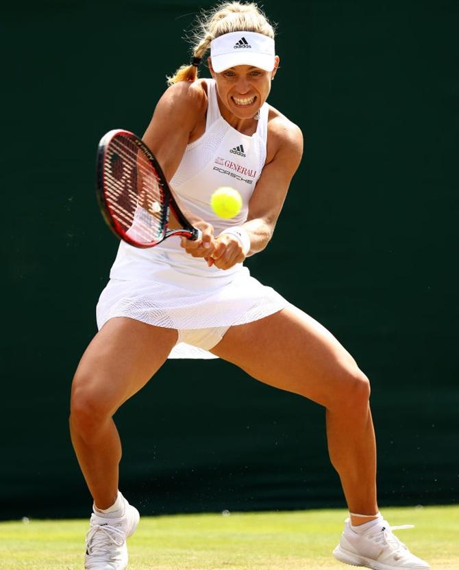 Wimbledon Pix: Kerber, Muguruza, Dimitrov advance into ...