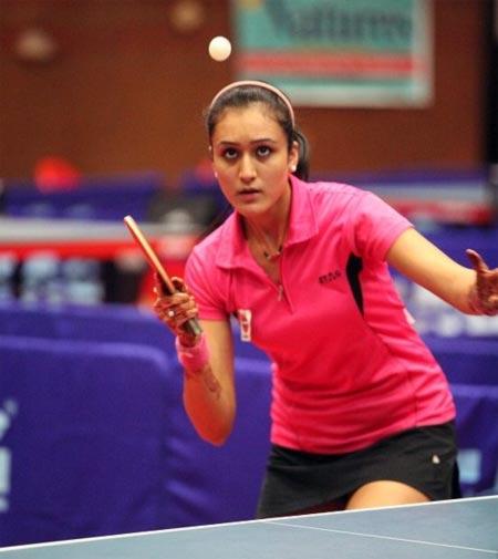 Manika Batrasex - Mouma-Manika create history at World TT Championships - Rediff.com