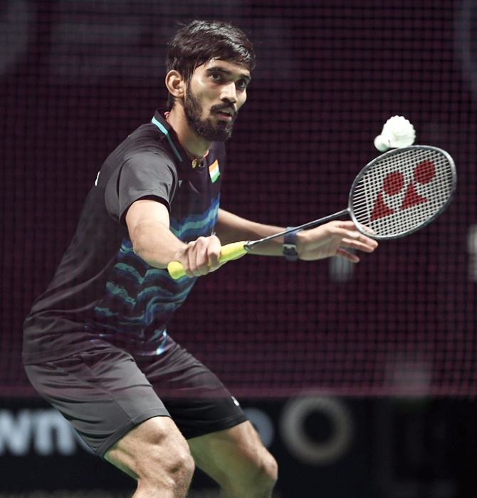 Kidambi Srikanth stayed in the lead in both games to seal the match