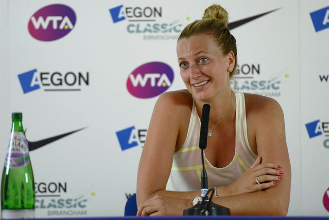 Petra Kvitova says she can win another Grand Slam but does not see herself as one of the favourites right now