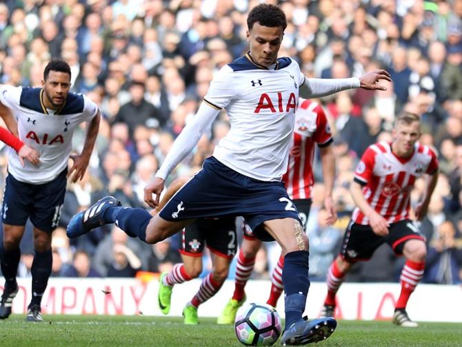 Dele Alli of Tottenham Hotspur 