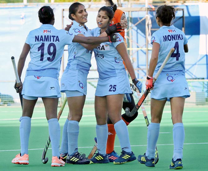 India stun Japan 42, enter women's Asia Cup hockey final Rediff Sports