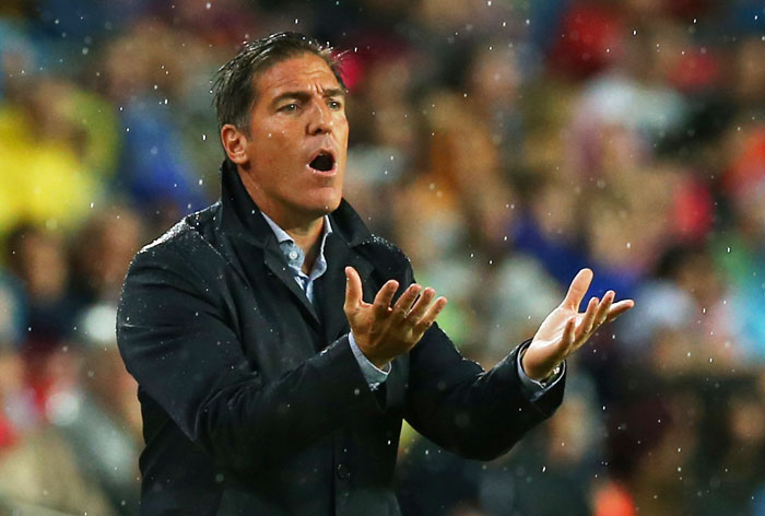 Sevilla coach Eduardo Berizzo 