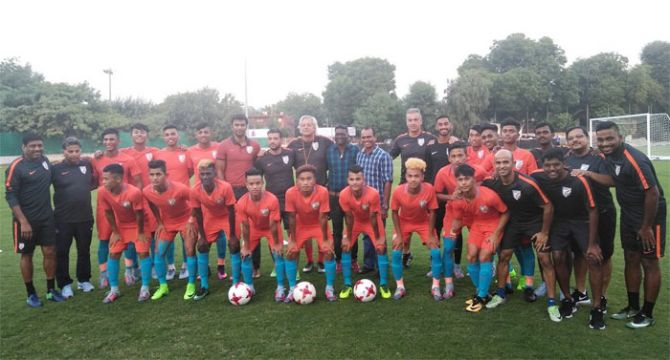 The Under-17 India football team